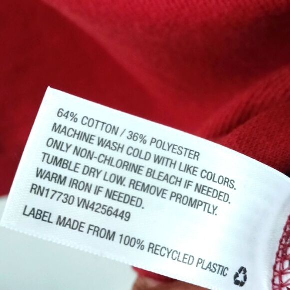 Good fellow & Co. Men's  knit button-down dark red normcore long-sleeve shirt XL - Picture 9 of 9